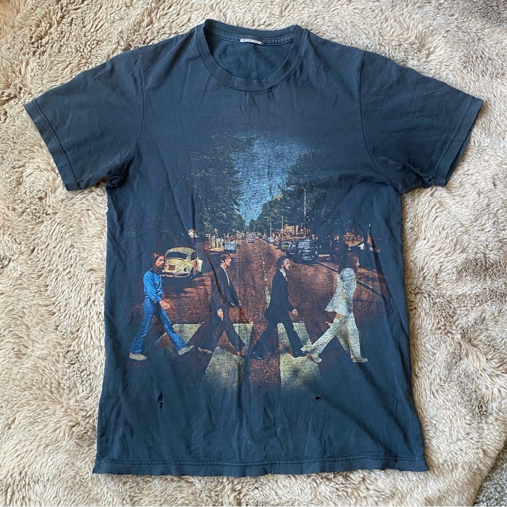 Vintage Beatles t-shirt size S Abbey Road